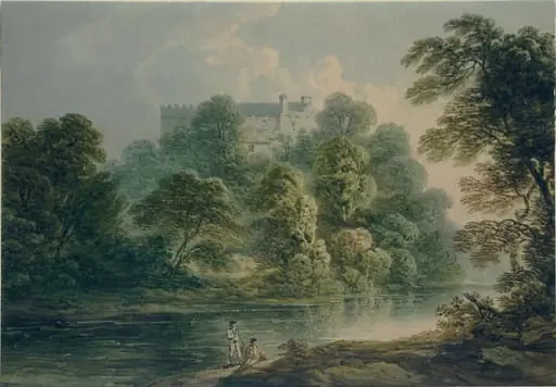 Castle on the Liffey, Ireland, by Richard Sasse