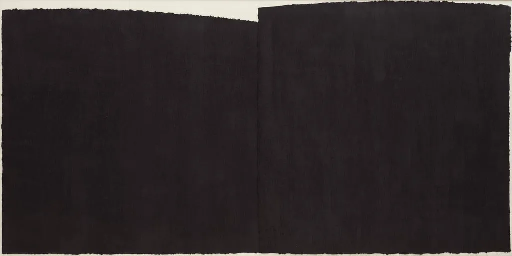 Untitled, by Richard Serra, paint, 1991