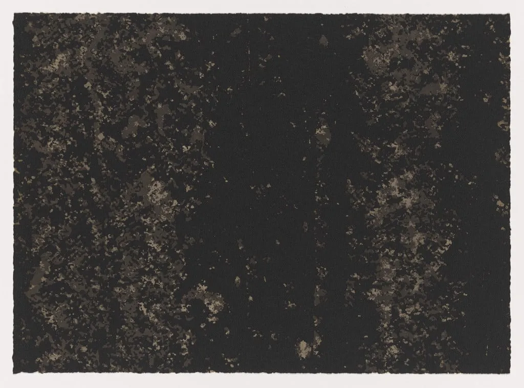 Untitled, by Richard Serra, oil, 2021