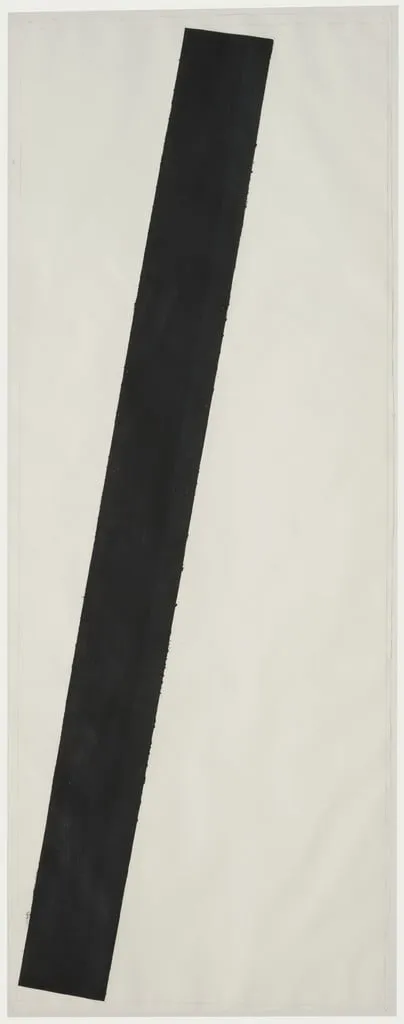 Untitled, by Richard Serra, graphite, 1973