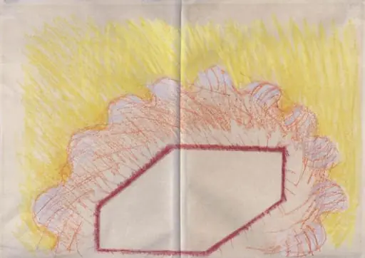 study for silkscreen print, by Richard Smith