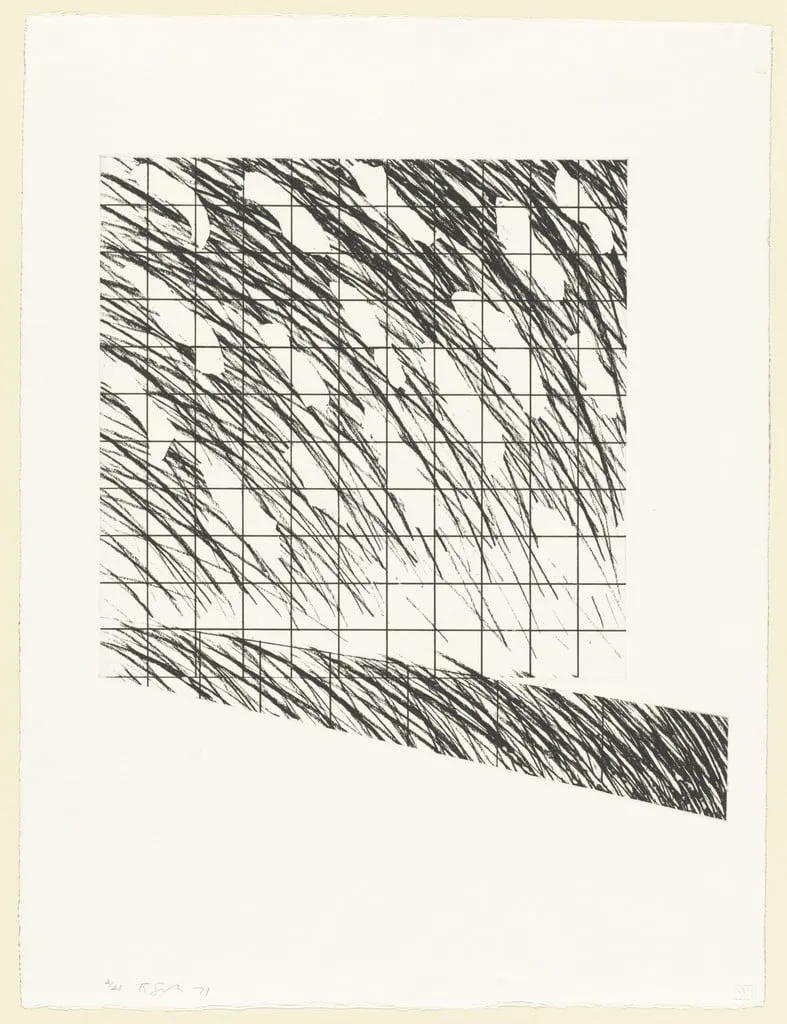 Untitled, by Richard Smith, ink, 1971