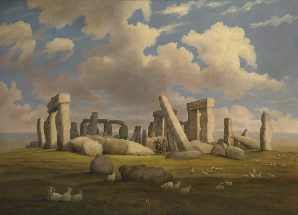 Stonehenge from the West-South-West, by Richard Tongue