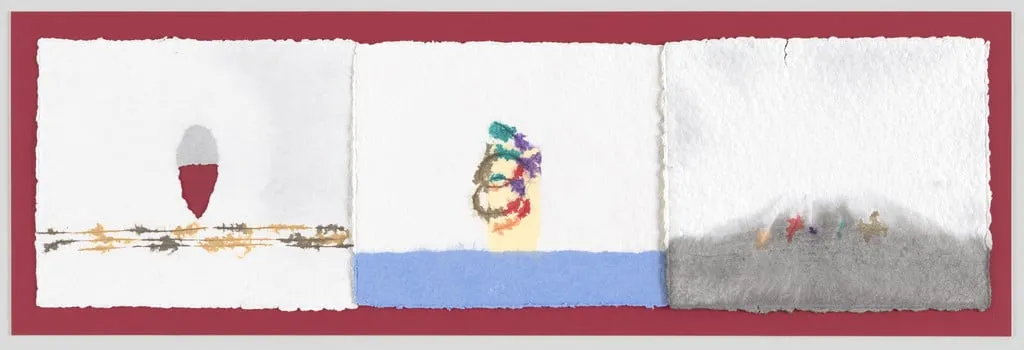 Untitled, by Richard Tuttle, ink, 2011
