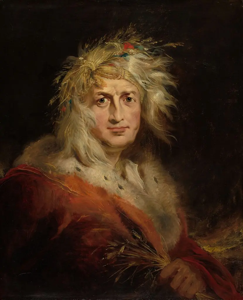 David Garrick as King Lear, by Richard Westall