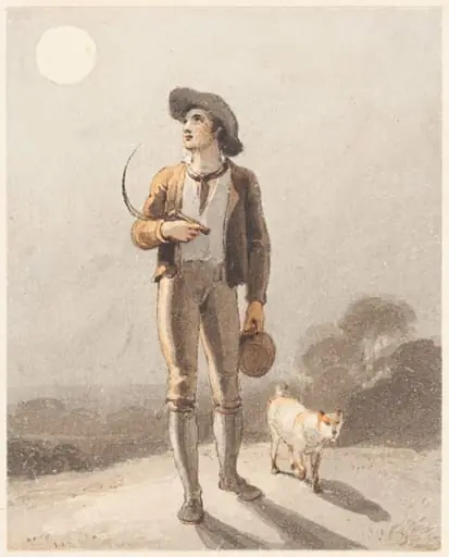 The Reaper (The Harvest Moon), by Richard Westall
