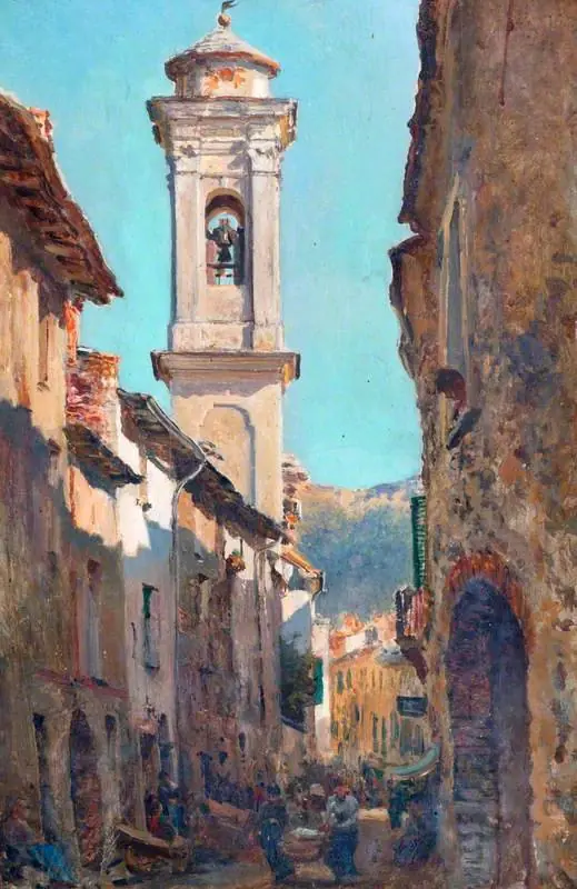 Ponte Garessio, Piedmont, by Richard Whateley West