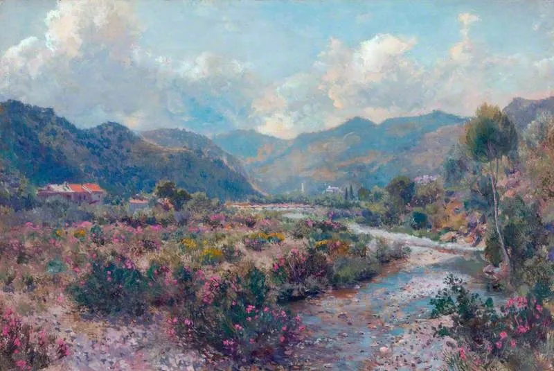 The Valley of Andora, Italy, by Richard Whateley West, unspecified, 1903
