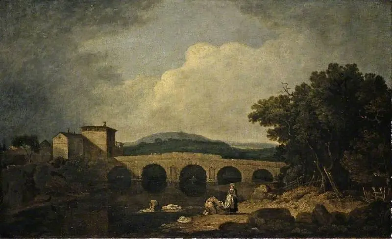 Bridge of Augustus at Rimini, by Richard Wilson