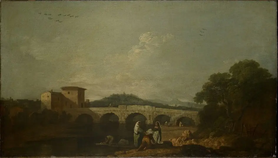 Bridge of Augustus at Rimini, by Richard Wilson