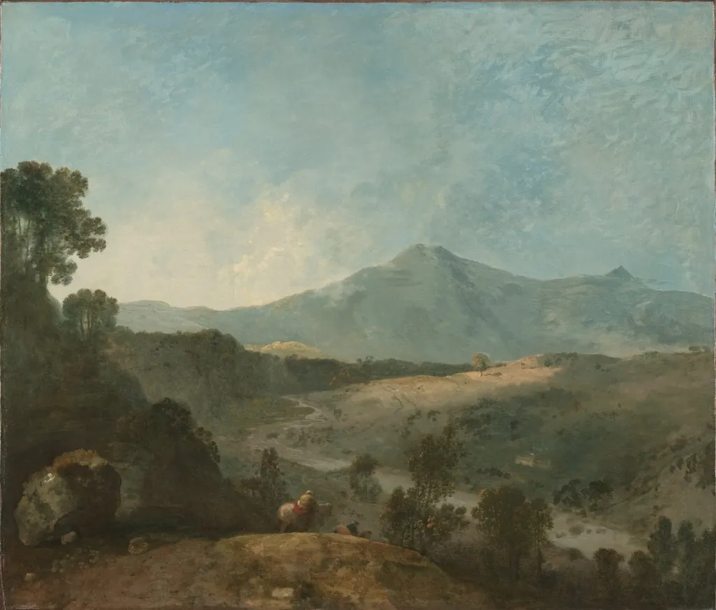 Cader Idris, with the Mawddach River, by Richard Wilson, unspecified, 1774