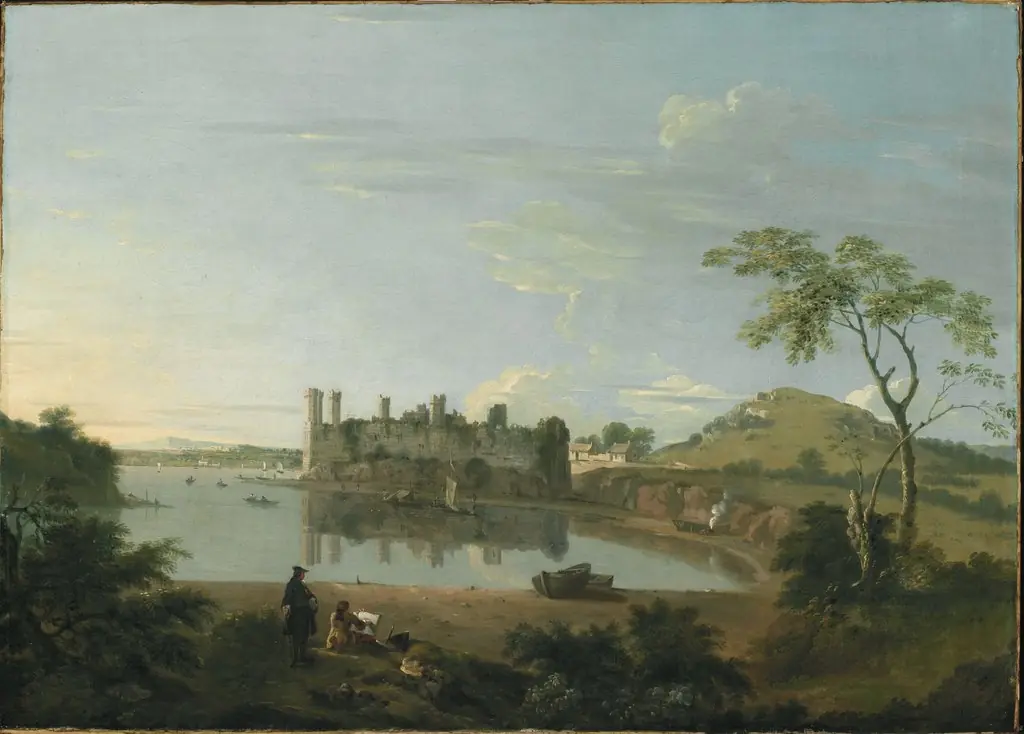 Caernarvon Castle, by Richard Wilson