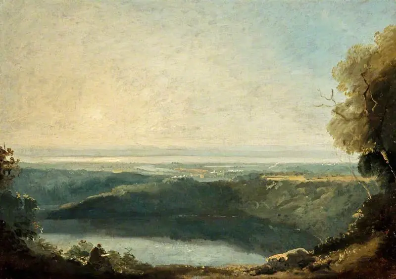 Lake Albano, by Richard Wilson