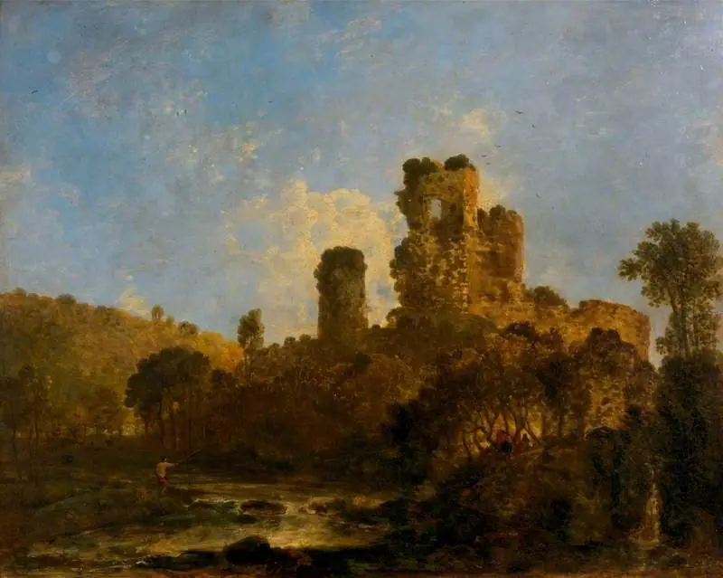 Landscape with a River and Ruins, by Richard Wilson
