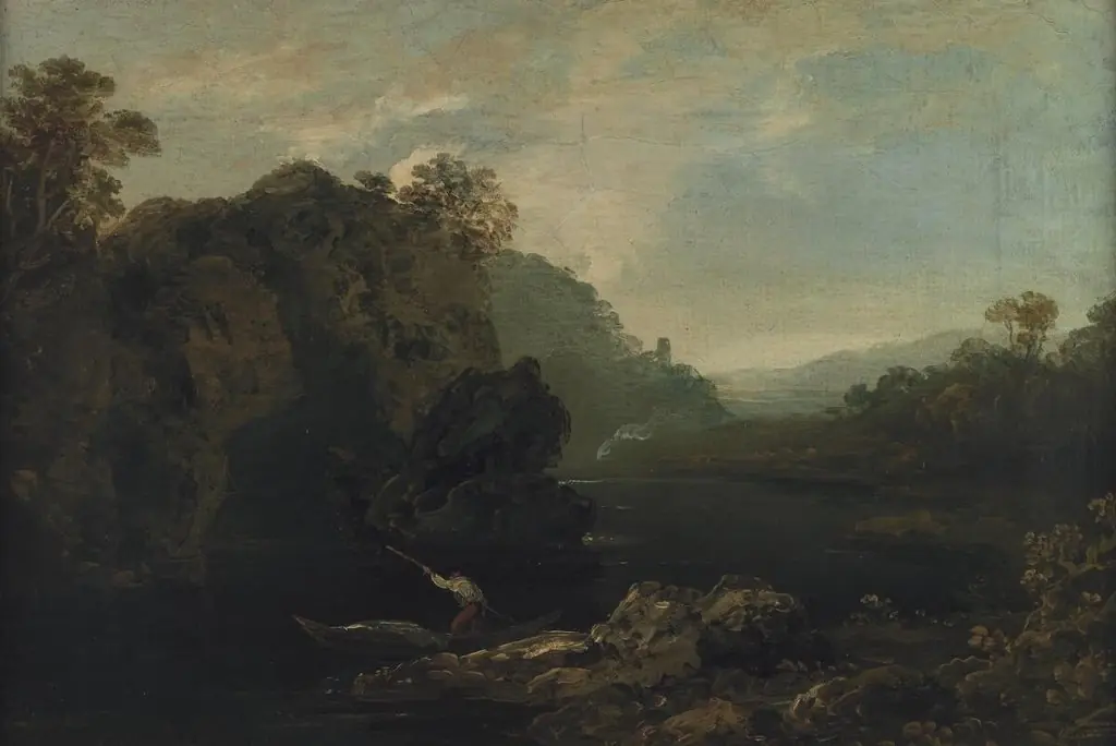 Llanberis Pass & Twr Padarn, by Richard Wilson