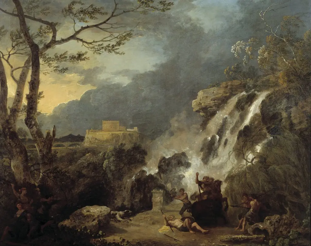 Meleager and Atalanta, by Richard Wilson