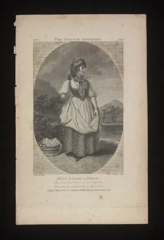 Miss Leake as Peggy, by Richard Wilson