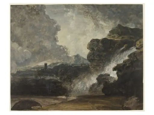 Study for Landscape, Destruction of Niobe's Children, by Richard Wilson