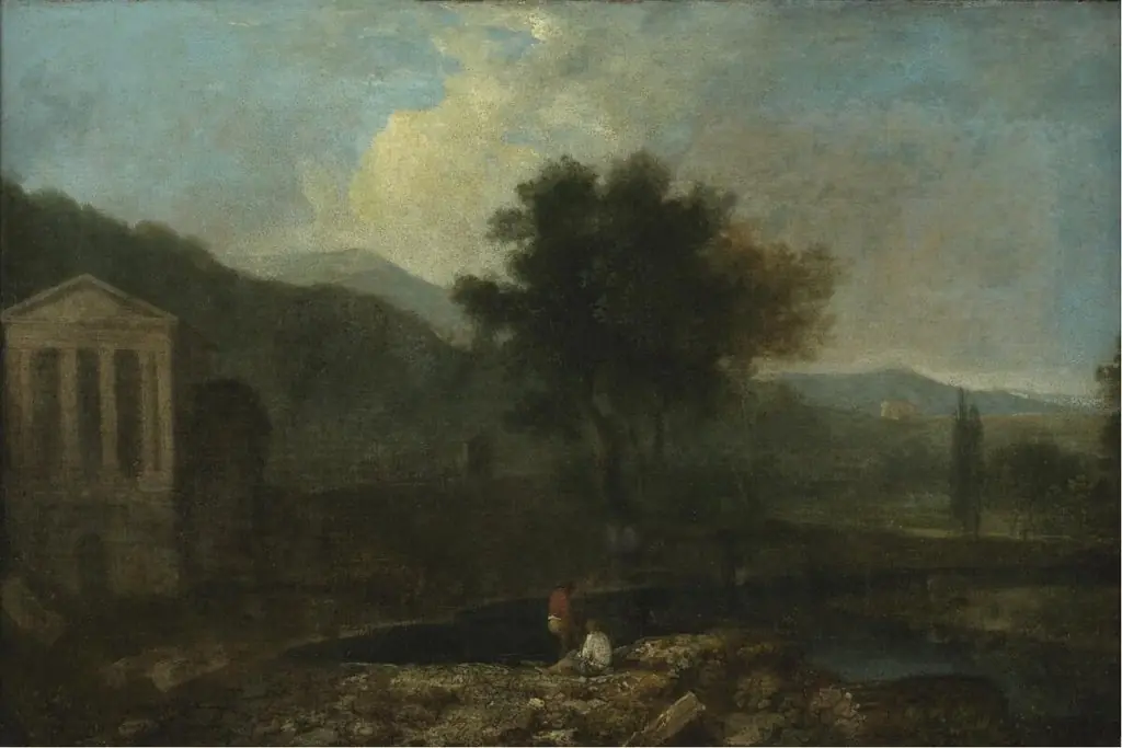 Temple of Clitumnus, by Richard Wilson