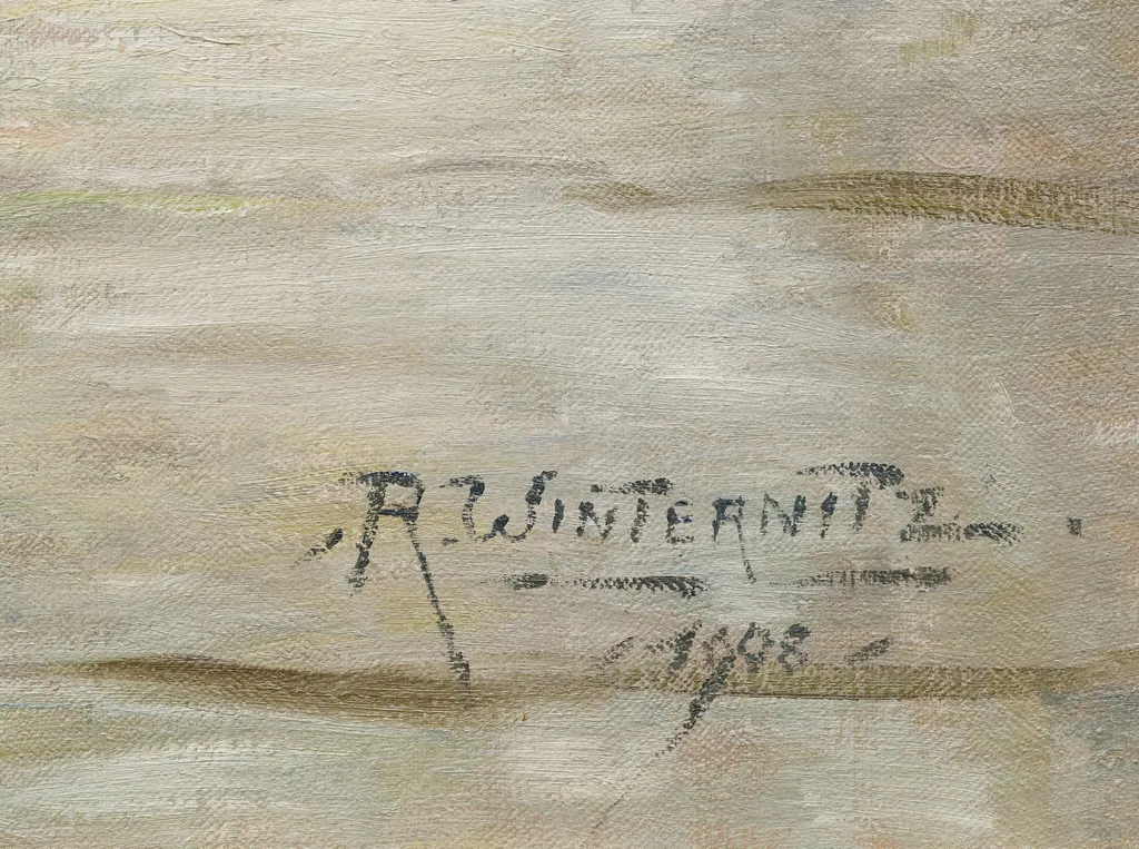 Călcatul rufelor, by Richard Winternitz, unspecified, 1850