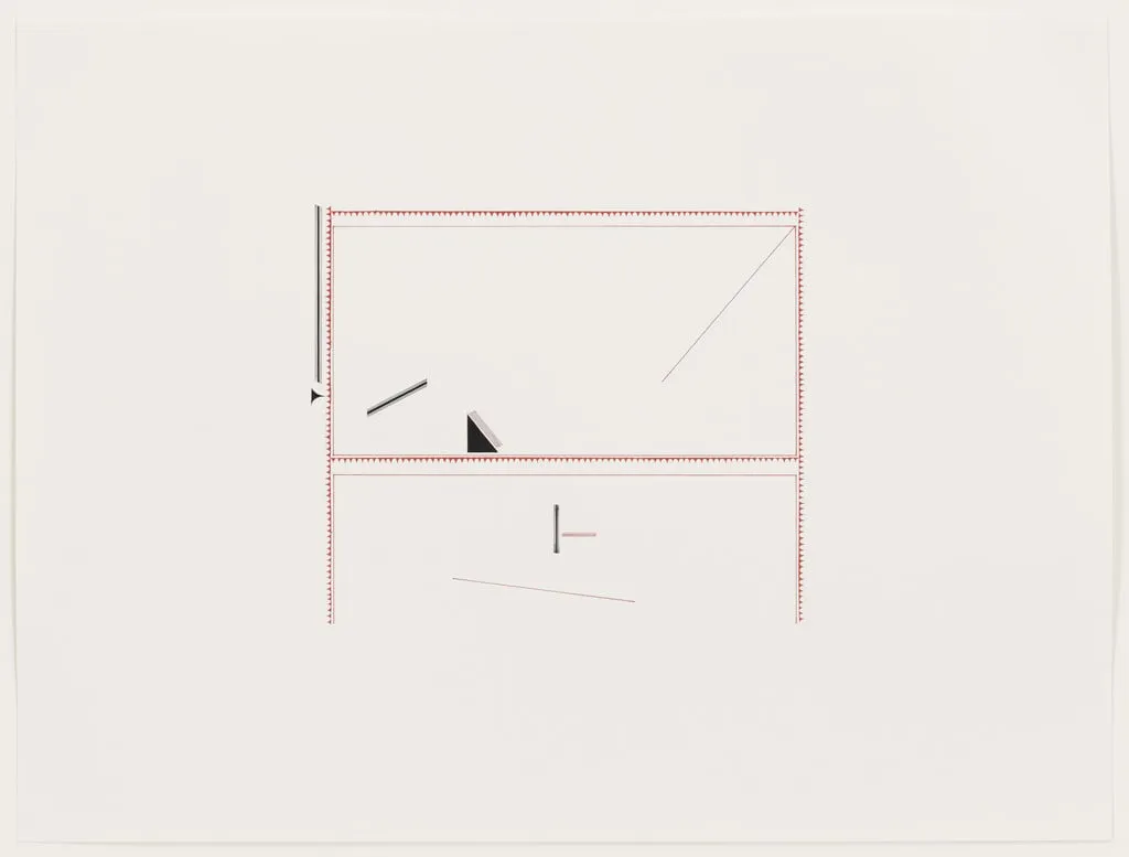 Untitled, by Richard Wright, gouache, 2004