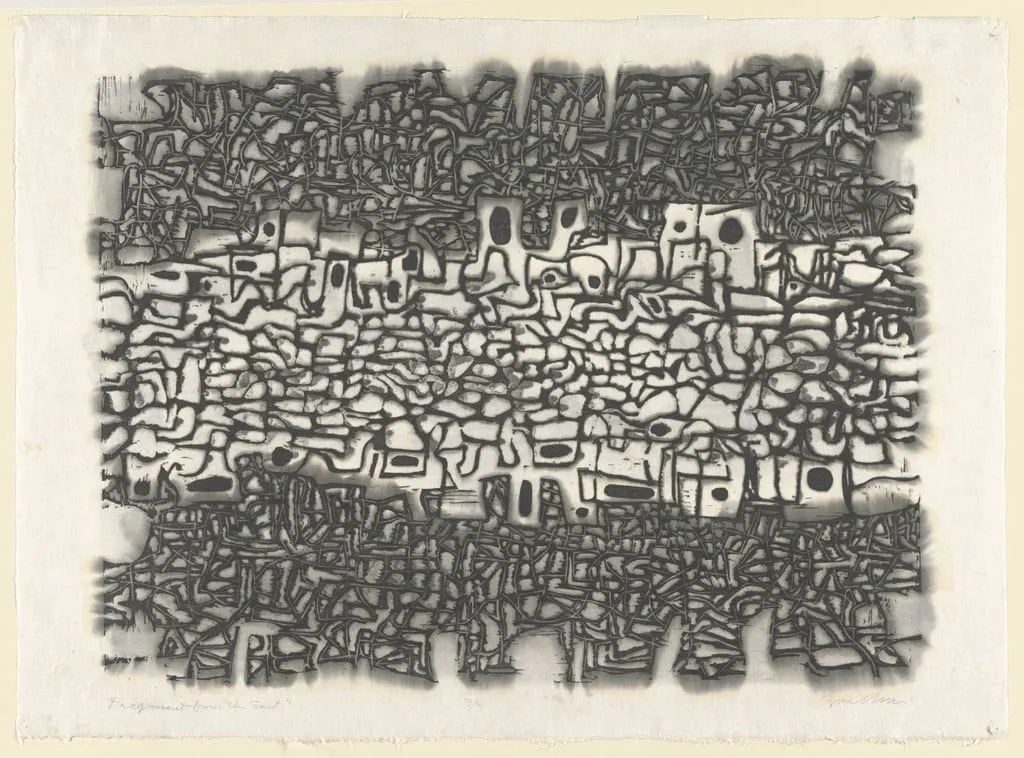 Untitled, by Richard Zoellner, ink, 1963