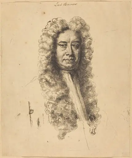 John, Lord Somers, by Richardson, Sr., Jonathan