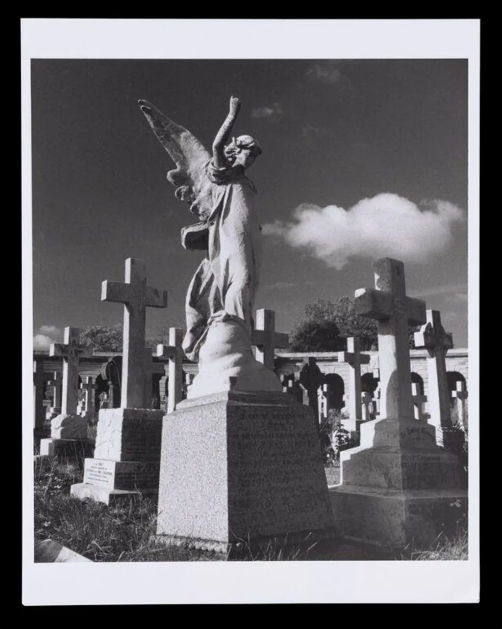 Brompton Cemetery No. 3, by Rick Coccia, photographic, 1990