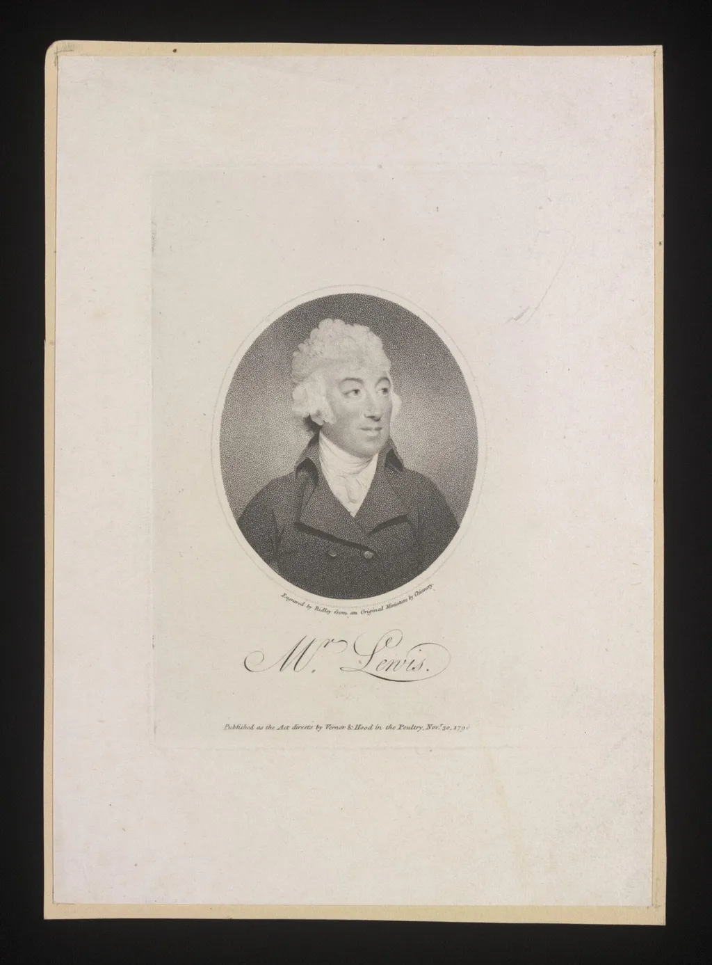 Mr. Lewis, by Ridley, 30