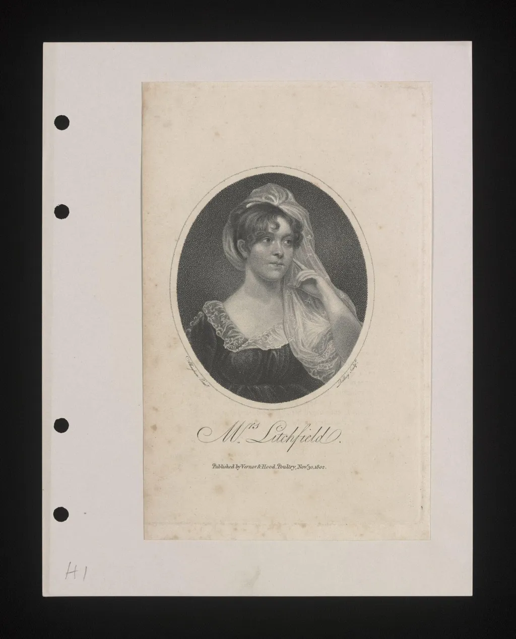 Mrs Litchfield, by Ridley, 30