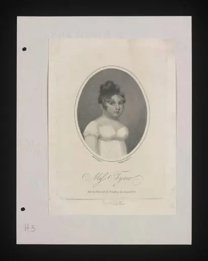 Miss Tyrer, by Ridley & Holl