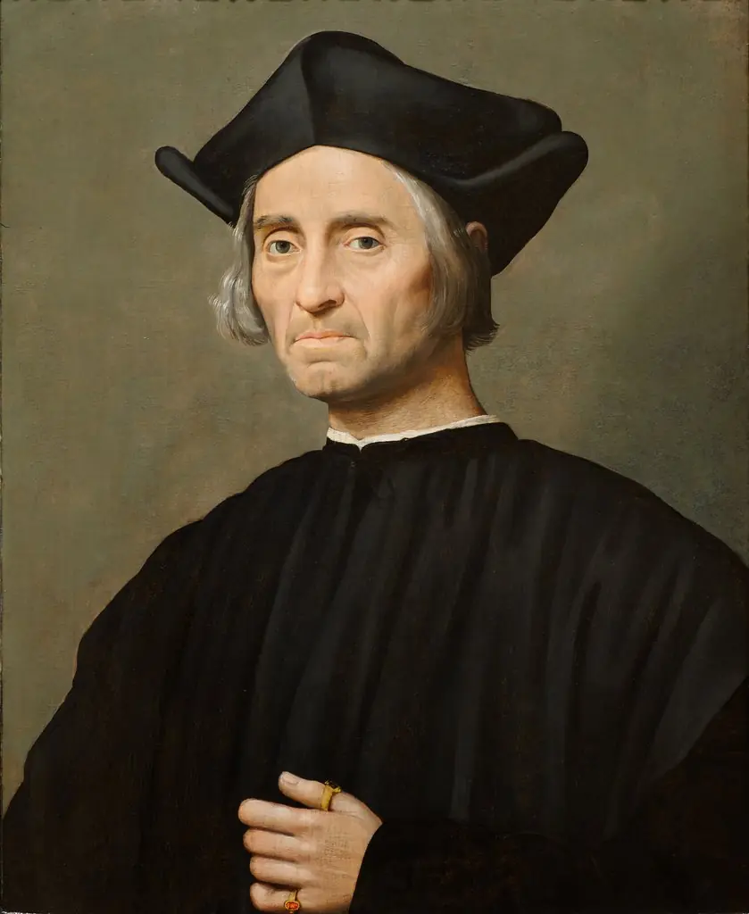 Portrait of a Man, by Ridolfo del Ghirlandaio