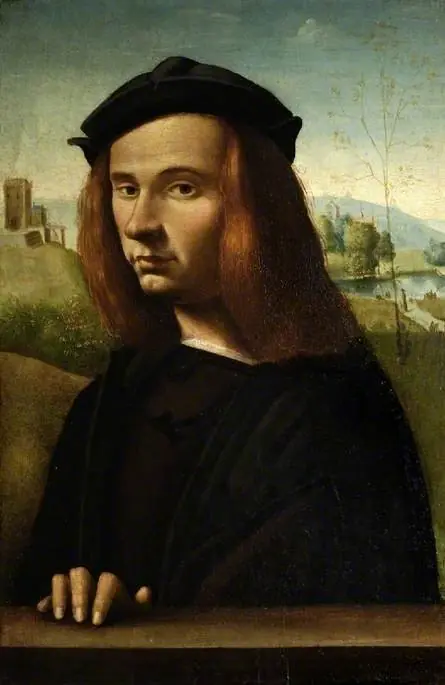 Portrait of a young man, by Ridolfo del Ghirlandaio