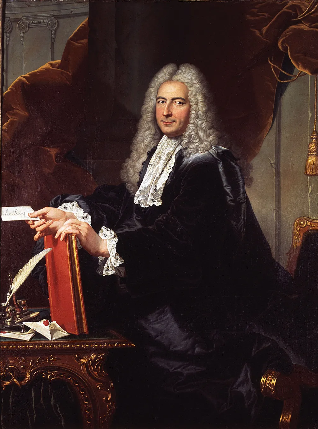 Philibert Orry (1689-1747), by Rigaud Hyacinthe, oil, 1738