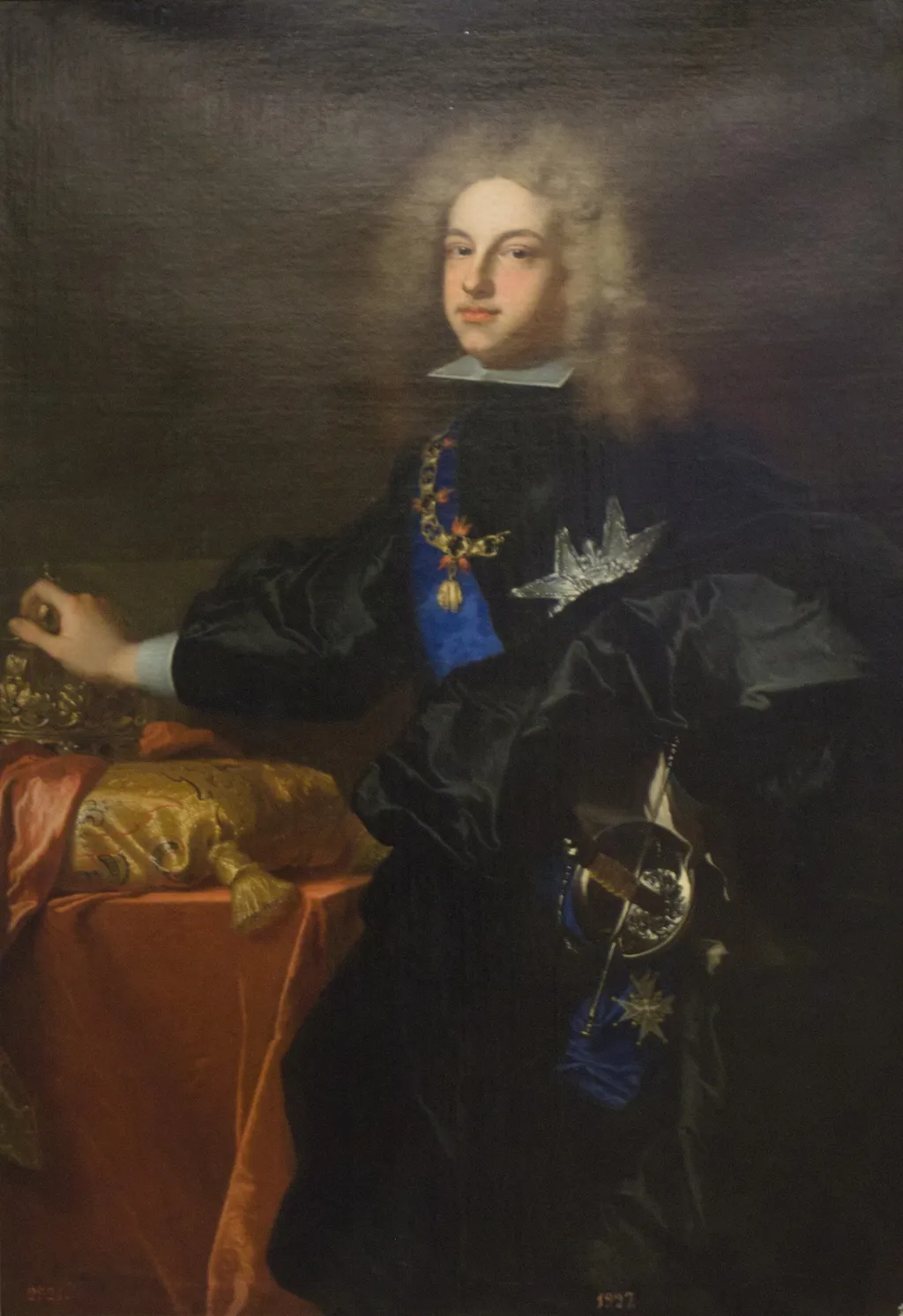 Philip V, King of Spain, by Rigaud Hyacinthe, oil, 1701