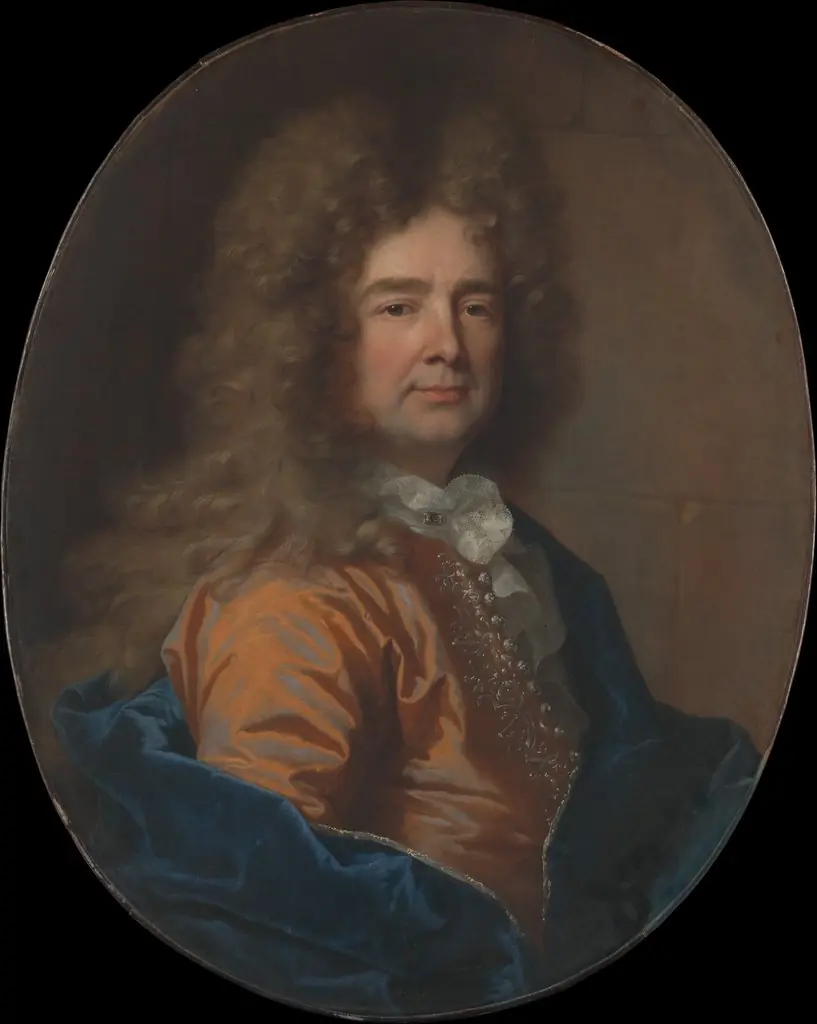 Portrait of a Man, by Rigaud Hyacinthe