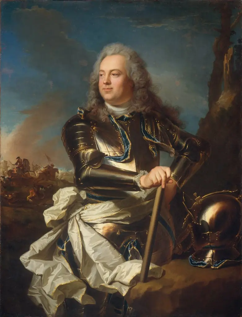 Portrait of a Military Officer, by Rigaud Hyacinthe