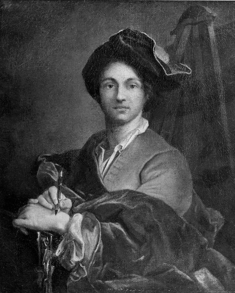 Portrait of an Artist, by Rigaud Hyacinthe