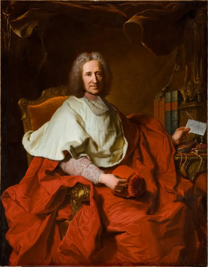 Portrait of Cardinal Guillaume Dubois, by Rigaud Hyacinthe