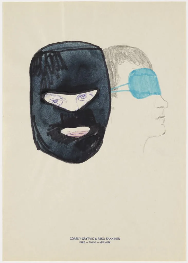 Untitled, by Riiko Sakkinen, watercolor, 2002