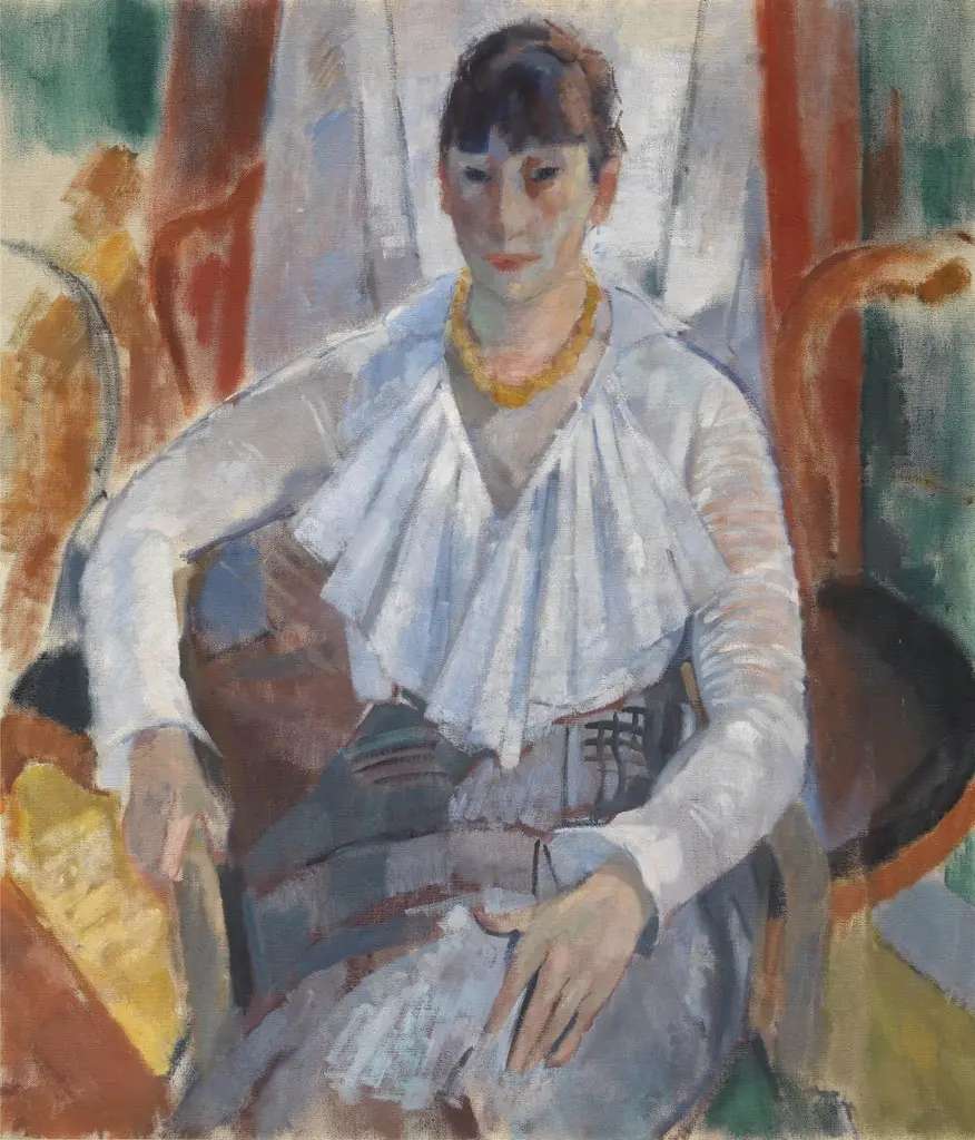 Woman in White, by Rik Wouters