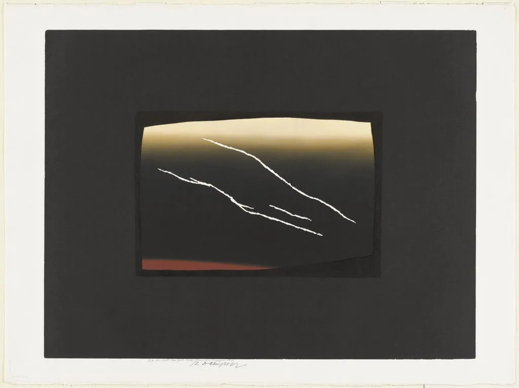 Untitled, by Riko Debenjak, ink, 1967