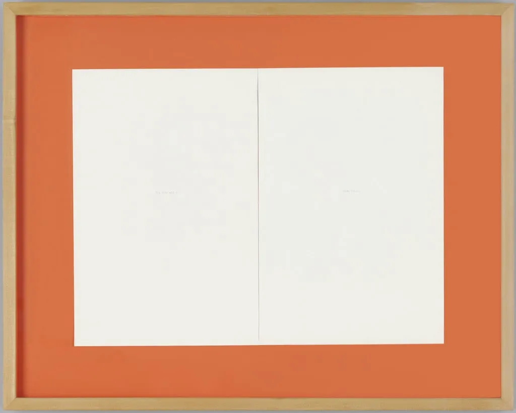 Untitled, by Rirkrit Tiravanija, paint, 1991