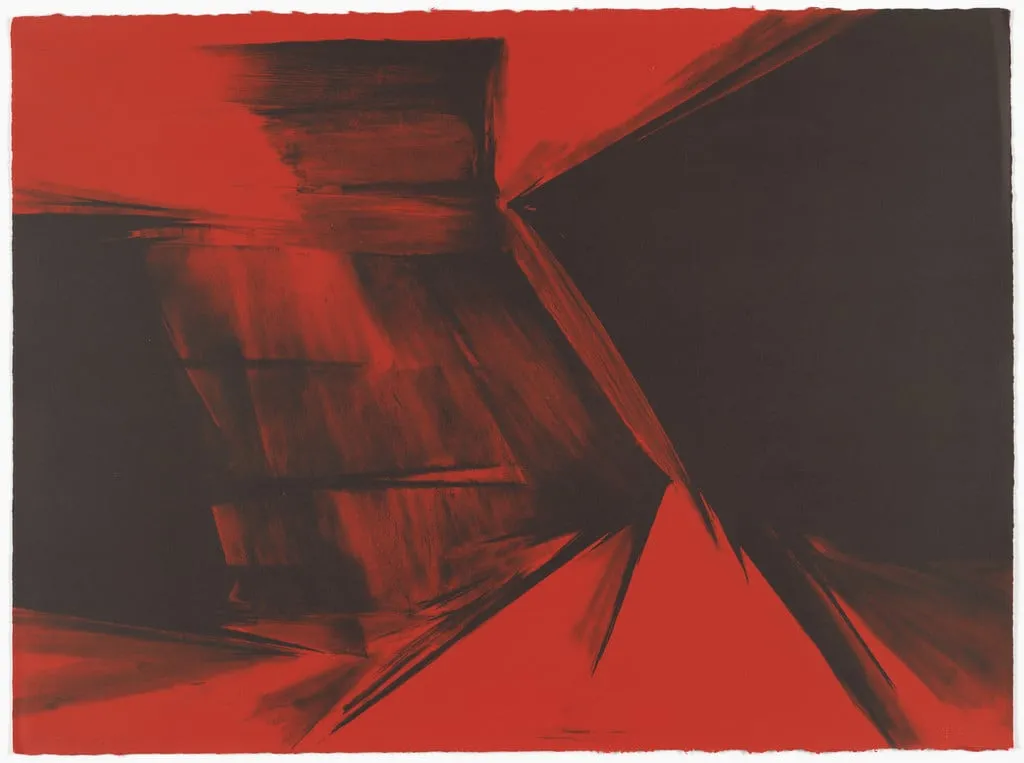 Untitled, by Rita Eloul Letendre, ink, 1965