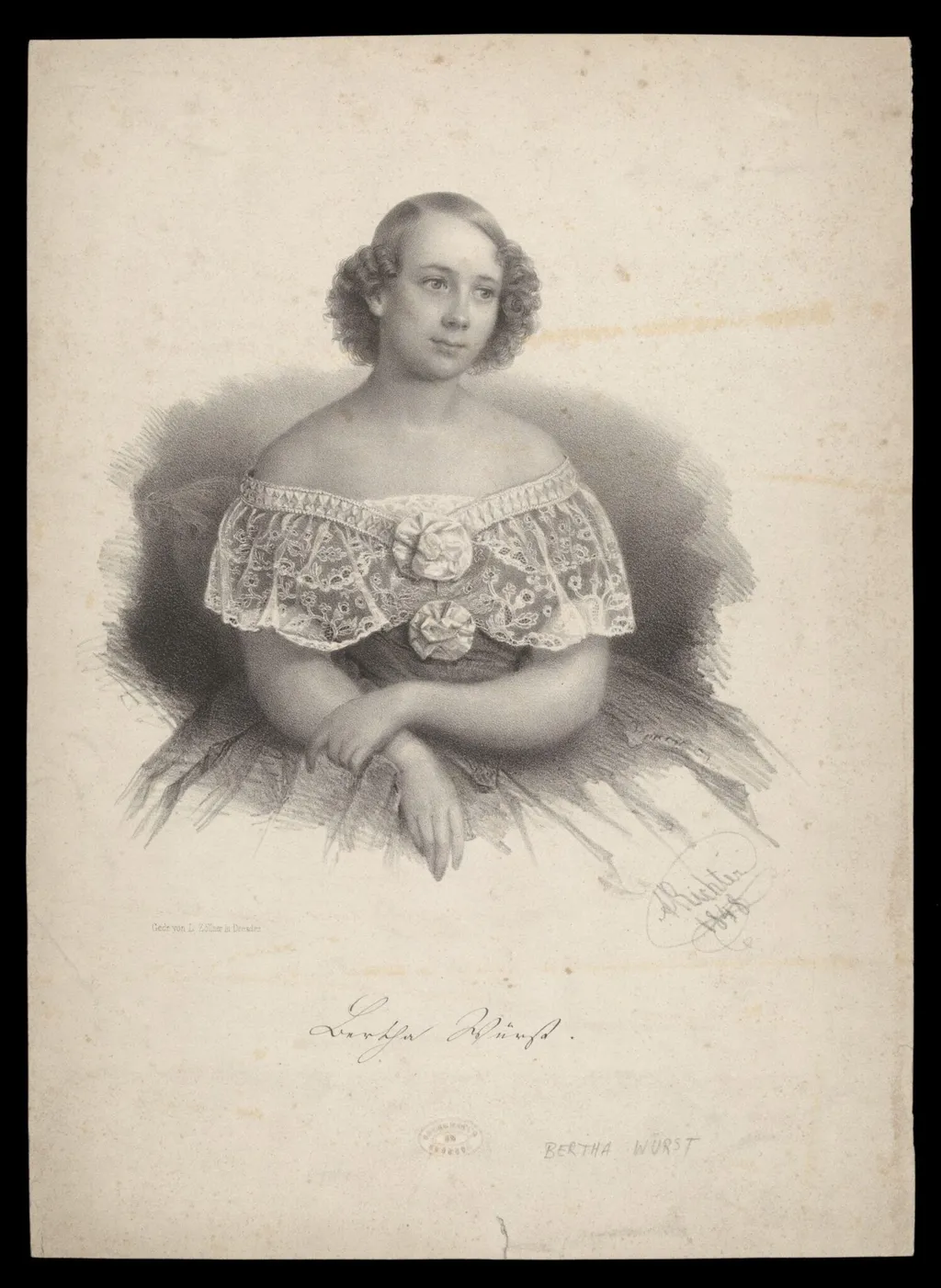 H Beard Print Collection, by Ritcher, 1848