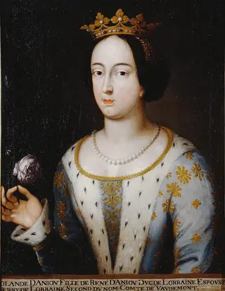 Ritratto di Iolanda d'Angiò