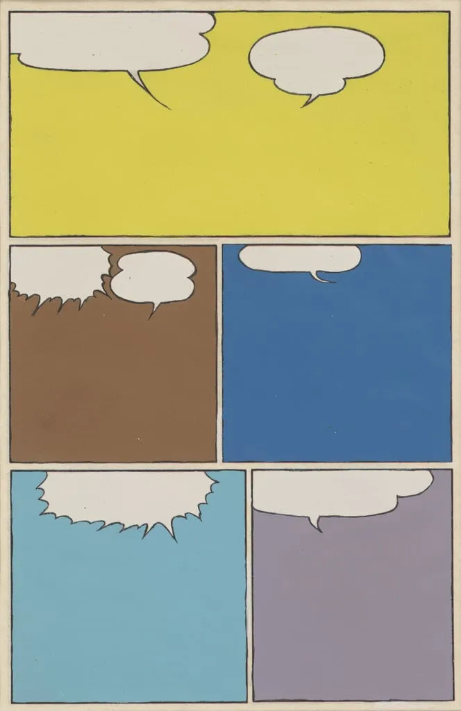 Untitled, by Rivane Neuenschwander, acrylic, 2004