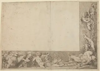 River God with Putti