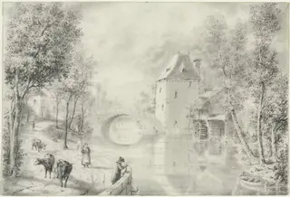 Road by the Old Bridge