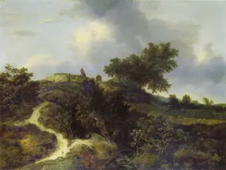 Road in the Dunes, by Jacob van Ruisdael